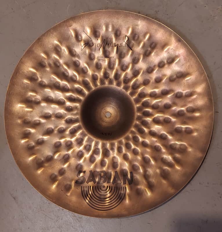 Sabian 21" Signature Jojo Mayer Fierce Ride Cymbal 2002 - 2007 - Natural image 1