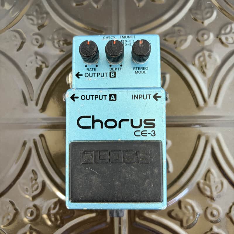 Used Boss CE-3 Chorus (Green Label) (1984) image 1