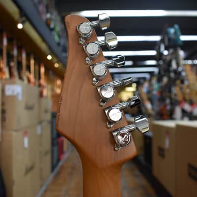 Suhr Standard Plus Electric Guitar Trans Honey Amber Burst w/Padded Gig Bag image 8
