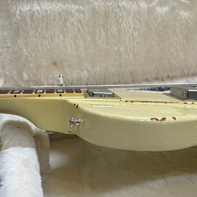 Like new!!!   Gibson Custom 1964 Firebird V Johnny Winter 2021 Polaris White - 125 of 125 image 7