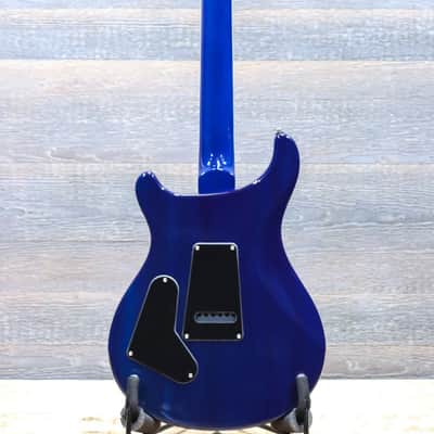PRS SE Custom 24-08 Quilt Maple Top Lake Blue Electric Guitar w/Bag #H075022 image 3