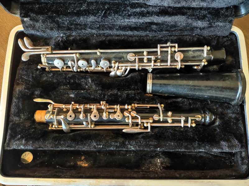 Selmer Signet Oboe 1970s PROJECT Silver Keys Case image 1