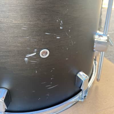 Pearl Decade Maple 16"x16" Floor Tom - Satin Black Burst image 4