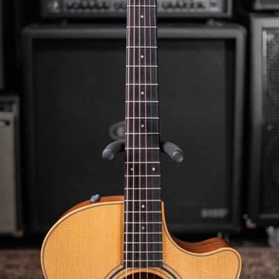 Taylor 314ce Studio Acoustic-Electric Guitar - Natural with Structured Gig Bag image 4
