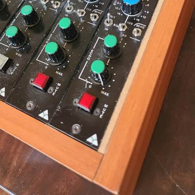 Trident 5 Channel B Range Microphone Preamp EQ Sidecar 1972 - Custom Racked Rare Vintage Legends Helios image 11