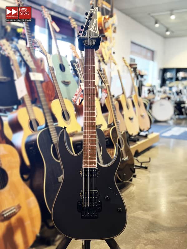 Ibanez RG420EX-BKF - Black Flat | Reverb