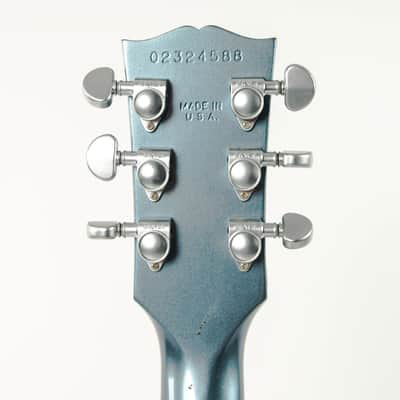 Gibson Les Paul Studio Baritone 2004 Pelham Blue owned by Billy Corgan Zeitgeist image 5