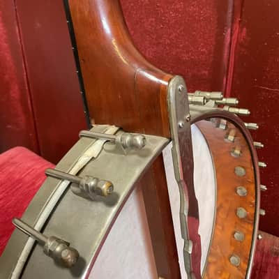 1890s S. S. Stewart Banjeaurine Short Scale 5-String Banjo image 9