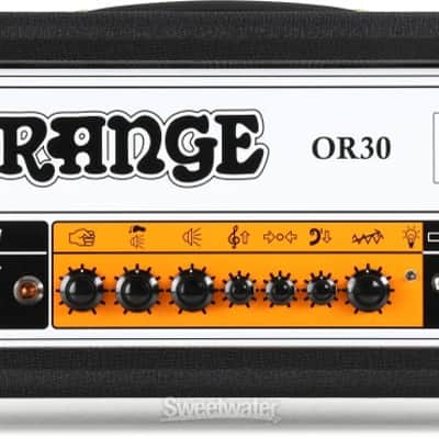 Orange OR30 30-watt 1-channel Tube Amplifier Head - Black (OR30HBKd1) image 3