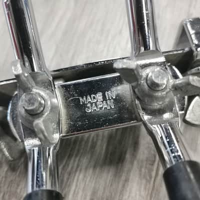 Vintage Bass Drum Anchor Spur Cleat Rim Bracket - Chrome image 3