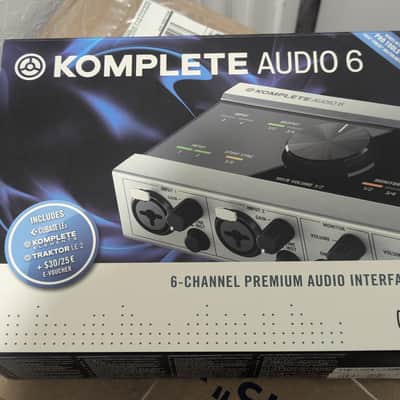 Native Instruments Komplete Audio 6 USB Audio Interface 2010s - Black/Silver image 1