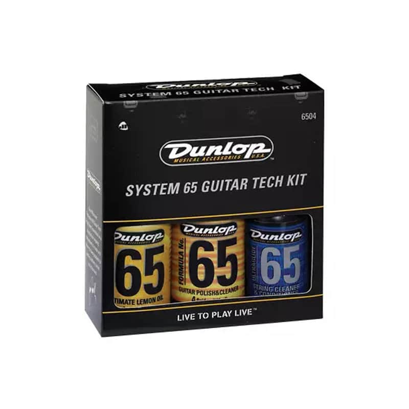 Dunlop 6504 System 65 Complete Guitar Tech Care Kit image 1