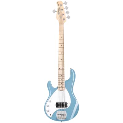 StingRay RAY5 Left-Handed Chopper Blue Sterling by Music Man image 3