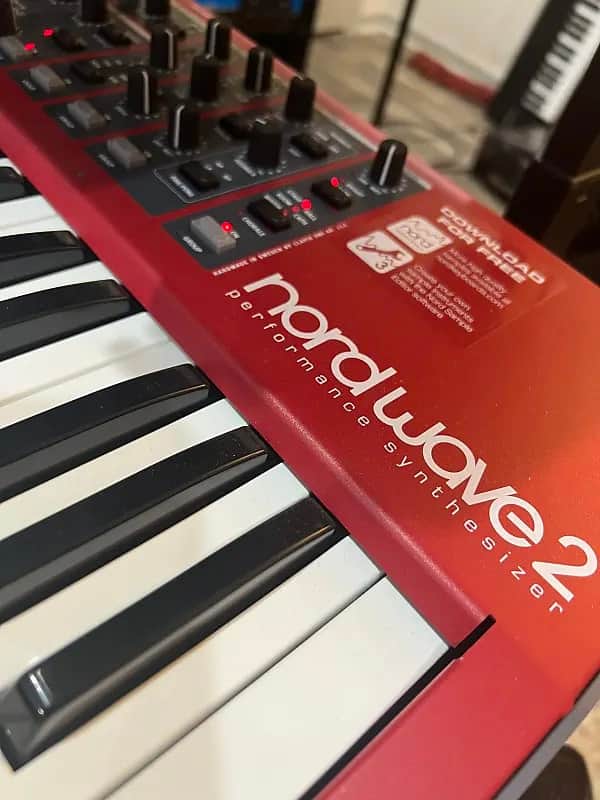 Nord Wave 2 61-Key 48-Voice Polyphonic Synthesizer 2022 image 1