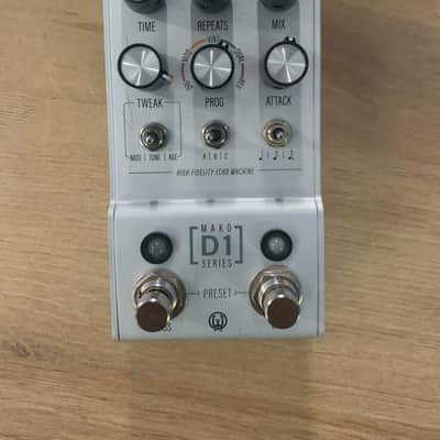 Walrus Audio Mako D1 High-Fidelity Stereo Delay 2020 - Silver image 1