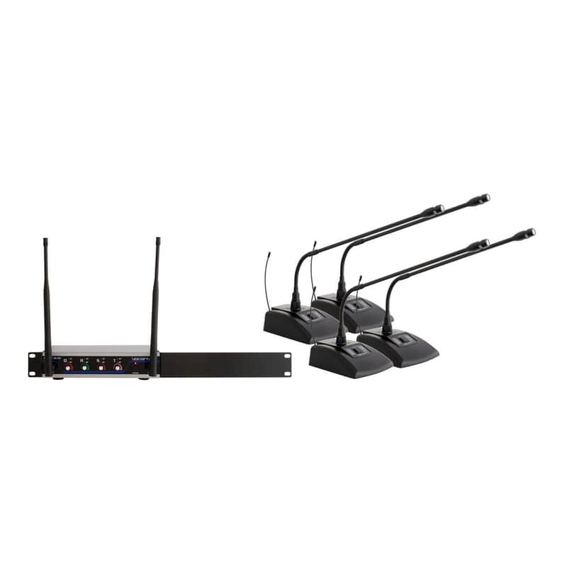 VocoPro Digital-Quad-Conference 4-Channel UHF Digital Wireless Conference System image 1