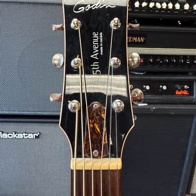 Godin 5th Avenue Acoustic Archtop 2010s - Cognac Burst image 2