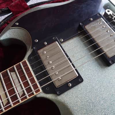Gibson LP SG Standard Custom Shop 2008 - Grey Sparkle image 5