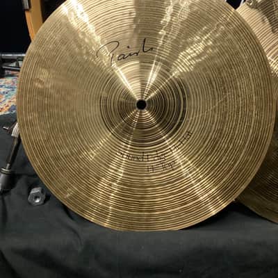 Tris Imboden's, Chicago, Paiste Signature 14" Sound Edge Hi Hats Pair, 1026g, 1118g image 3