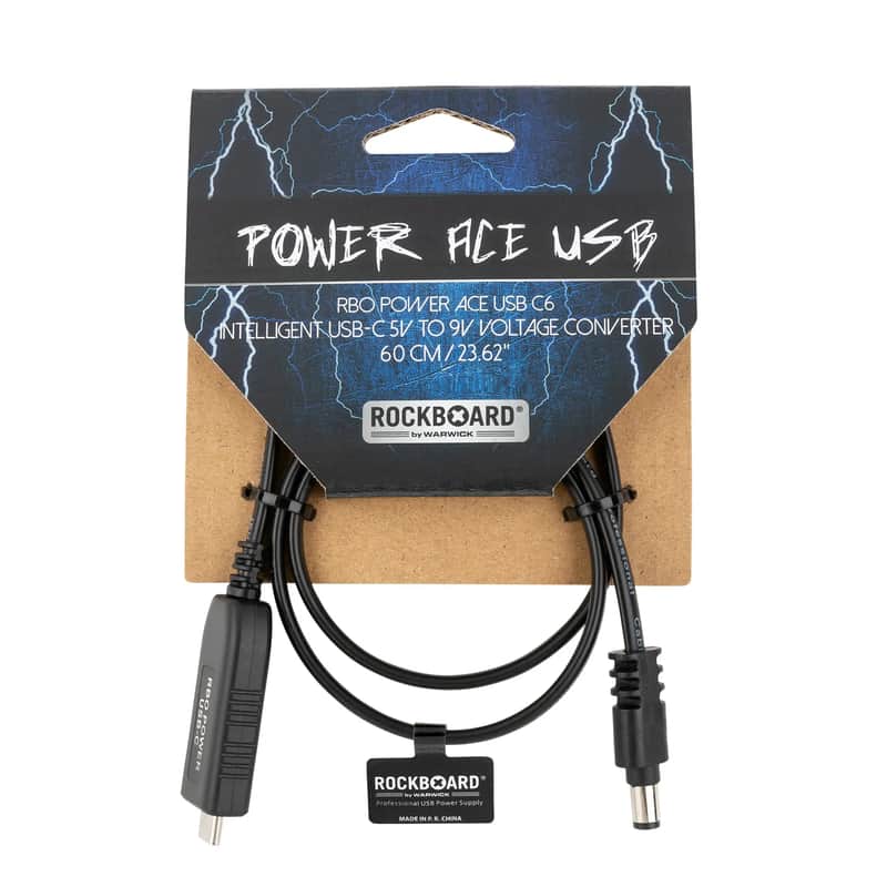 Rockboard Power 23.62in ACE USB C6 Intelligent USB 5V To 9V Voltage Converter w/ FAST Same Day Shipping image 1