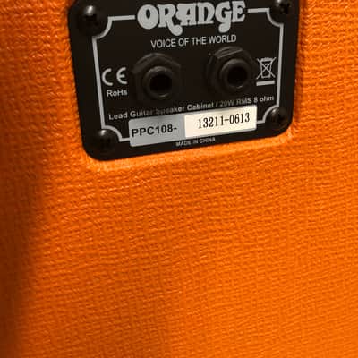 Orange Dual Terror 2017 Orange with 2 ppc 108 cabinets image 4