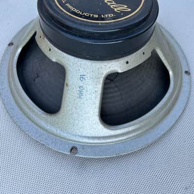 Celestion Guitar Speaker T1221 needs Reconing Jim Marshall Late 70's - Black image 2