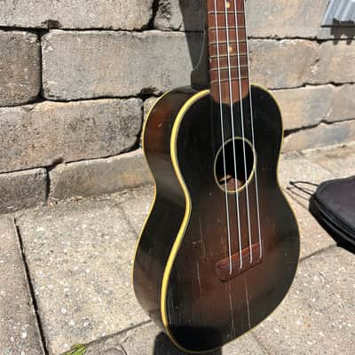 Vintage Johnny Marvin Tenor Ukulele made by Harmony Harmony image 4