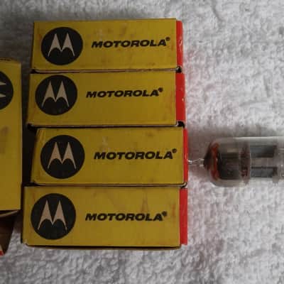 60's NOS Motorola 12AT7 Rare GE U Getter Preamp Electron Tube - Made in USA - New Old Stock - Will Combine Shipping! image 2