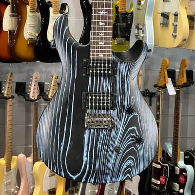 Prs   Se Ce24 Sandblasted Limited Ed Satin Blue image 1