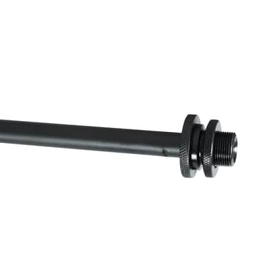 Gator Frameworks Tripod Mic Stand with Soft Grip Twist Clutch, Boom Arm, and Both 3/8" and 5/8" Adapters; Min/Max Height - 6"/99" (GFW-MIC-2020),Black image 4