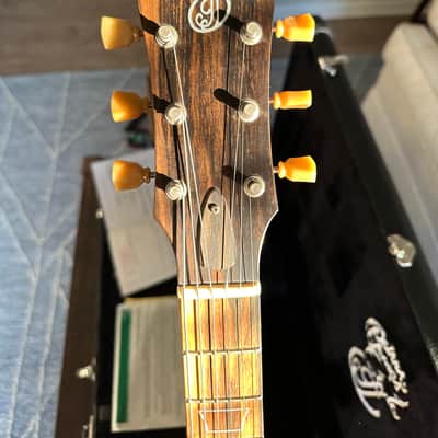 Patrick James Eggle Macon Carved Top SC - Brazilian Board - Faded Gold Burst image 13