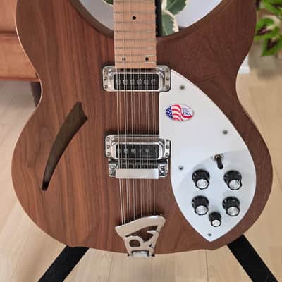 Rickenbacker 330/12 Walnut BRAND NEW NOS 2014 American USA Twelve 12 String 330 Electric Guitar image 19