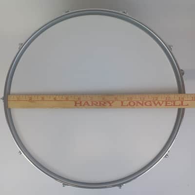 Ludwig 402 Supraphonic 6.5x14" #3004064 Snare Drum Blue/Olive Badge Vintage 1983 image 17