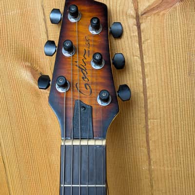 Godin LGXT Cognac Burst Flame AA - Excellent Condition image 8
