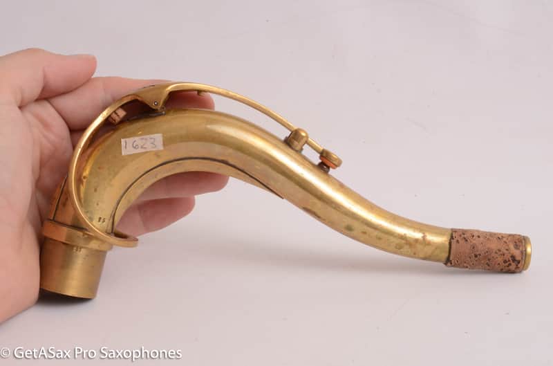 Tino Schucht Tenor Saxophone Neck African Spirit AS1443 Unlacquered image 1