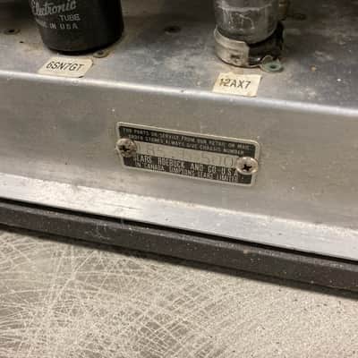 1950s Silvertone 1396 Amplifier Project image 4
