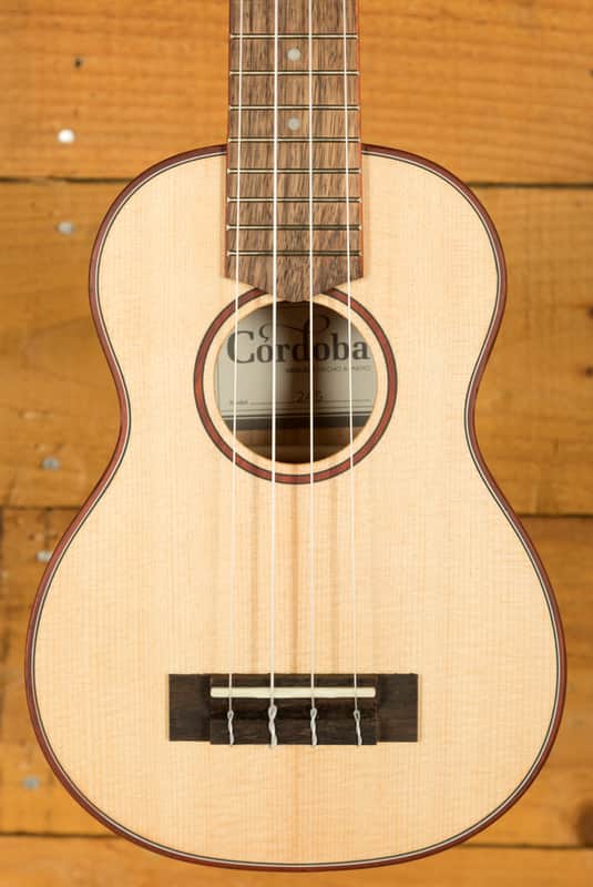 Cordoba 24S Spruce Soprano Ukulele | Natural image 1