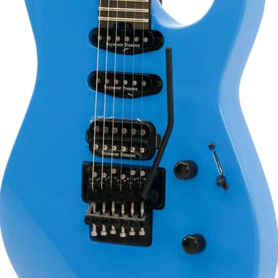 Jackson American Series Soloist SL3, Ebony Fingerboard, Riviera Blue, Includes Case Bild 4