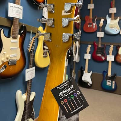 Hagstrom SUVIK-DDL Super Viking Semi-Hollow - Dandy Dandelion image 8