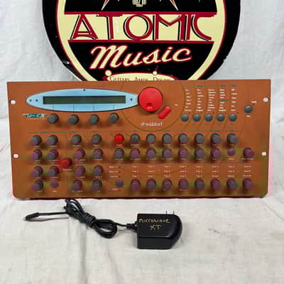 Waldorf MicroWAVE micro wave XT Synthesizer with Power Supply