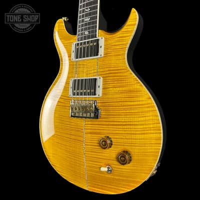PRS Santana Retro 10 Top Sprayer's Choice Santana Yellow Gold Holoflake Back w/case 0415510 image 3