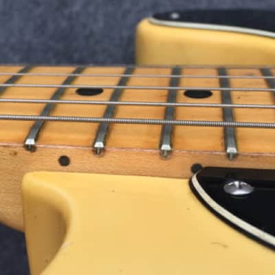 Fender Telecaster 1978 Olympic White to Creme Maple Fingerboard image 6