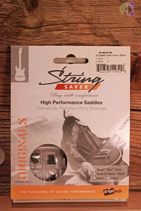 Graph Tech String Saver Originals Tune-O-Matic Saddles (PS-8615-00) image 1