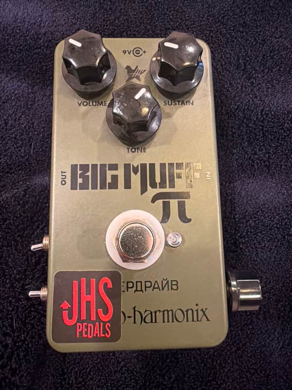 JHS Green Russian Big Muff Reissue with Moscow Mod | Reverb