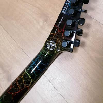 ESP LTD Eclipse '87 NT 2021 - Present - Rainbow Crackle image 4