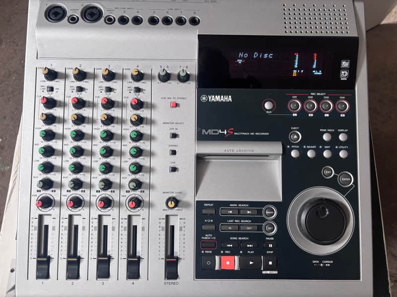 Yamaha  Yamaha MD4S Multitrack Recorder 1999 - Silber image 1