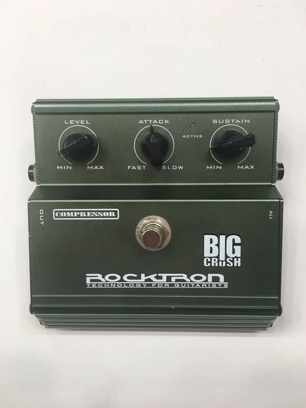 Rocktron Big Crush Compressor Sustainer Compression Guitar Effect Pedal image 1