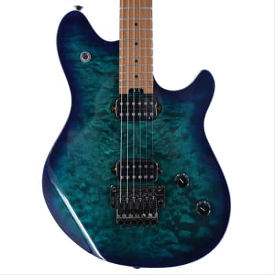 EVH Wolfgang WG Standard Quilted Top w/Baked Maple Neck - Chlorine Burst image 1