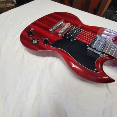 Epiphone SG Special Electric Guitar in Cherry Red W/ Hardshell Case image 3