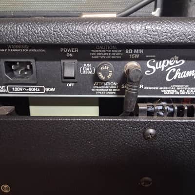 Fender Super Champ X2 2-Channel 15-Watt 1x10" Guitar Combo 2012-2021 image 4